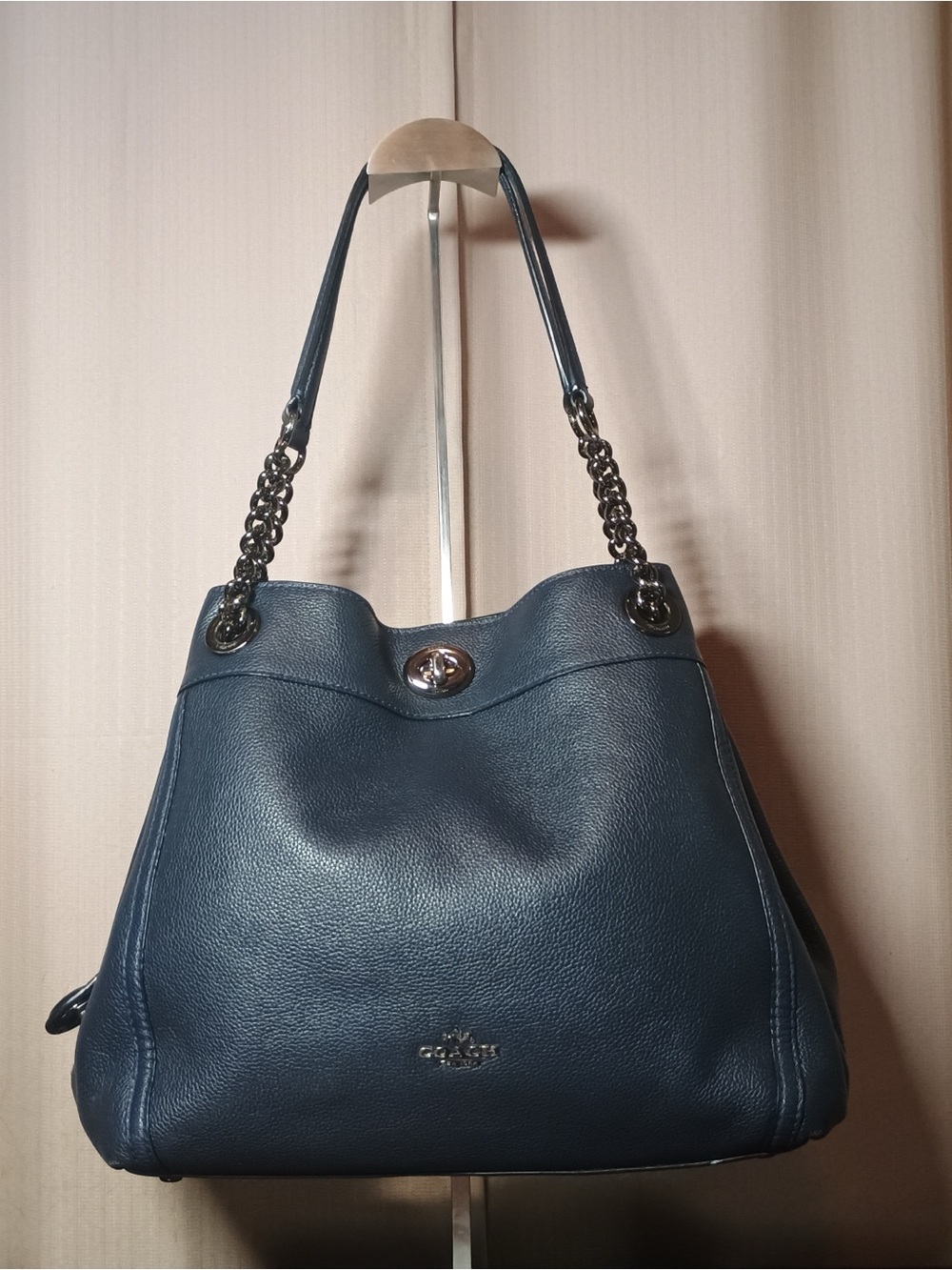 Coach Turnlock Edie Shoulder Bag